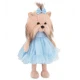 Lucky Doggy oblečenie pre psíka Blue Dream – jemné tylové šaty pre plyšového psíka