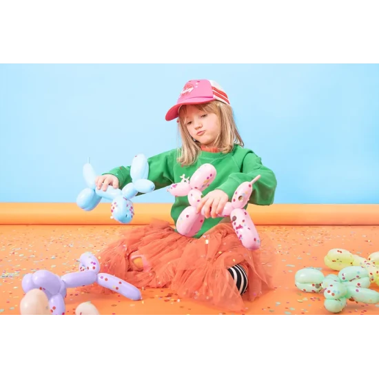 Modelovacie balóny Pastelové 30 ks pre deti, ktoré majú záujem o tvorivé a zábavné aktivity.