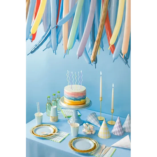 Modelovacie balóny Pastelové 30 ks pre deti, ktoré majú záujem o tvorivé a zábavné aktivity.