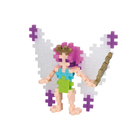 Plus-Plus Víla – 100 dielikov v tubuse s návodom na stavbu rozprávkovej víly