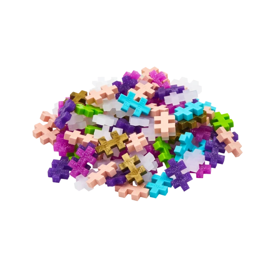 Plus-Plus Víla – 100 dielikov v tubuse s návodom na stavbu rozprávkovej víly