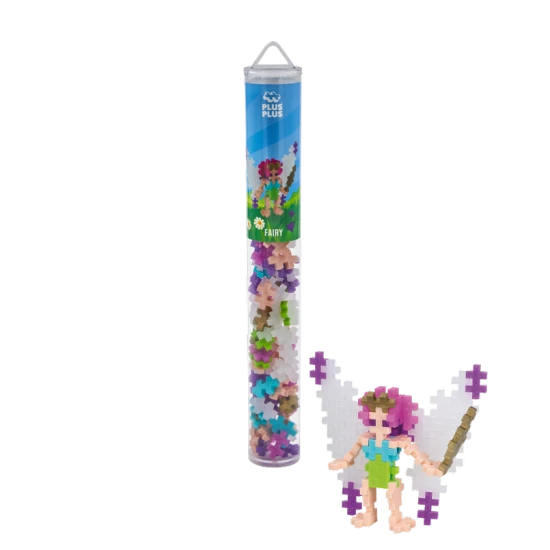 Plus-Plus Víla – 100 dielikov v tubuse s návodom na stavbu rozprávkovej víly
