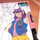 Posca súprava fixiek PC-5M Manga Hero – 8 ks, mix farieb, nové odtiene gaštanový a púdrovoružový, vhodné na vodovzdorné dekorácie