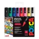 Súprava popisovačov POSCA 5M so stredným hrotom (1,8 - 2,5 mm) poskytuje sýte farby a vysokú hustotu, ideálne pre umelcov, amatérov aj dizajnérov na vnútorné a vonkajšie použitie.