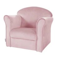 Detské kreslo Lil Sofa s podrúčkami Ružová