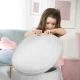 Detský taburet s úložným priestorom Lil Sofa Sivá