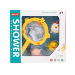 Hračky na potápanie + podberák Farma