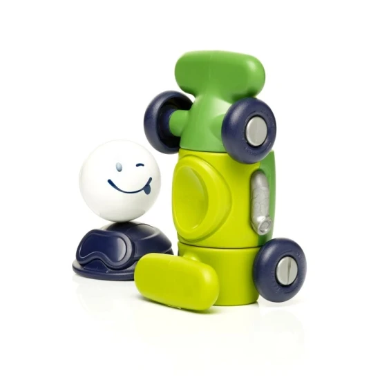 SmartMax stavebnica pre deti: Autíčko s magnetickými dielikmi.