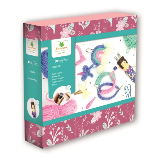 Kreativna suprava s pletacou babikou – pletenie pre deti