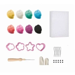 Plstené doplnky Kawaii