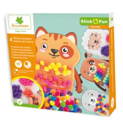 Pom Pom Koláže Domáce zvieratká