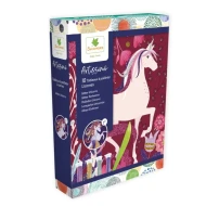 Tvorenie s trblietavým pieskom Jednorožce