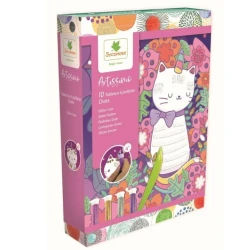 Tvorenie s trblietavým pieskom Mačičky