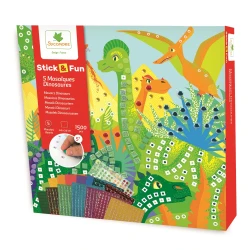 Stick & Fun Mozaika Svet dinosaurov