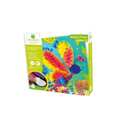 Stick & Fun Zdobenie brmbolcami Motýliky