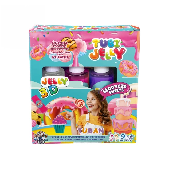 Tubi Jelly Kreatívny set Sladkosti na tvorbu 3D figúrok