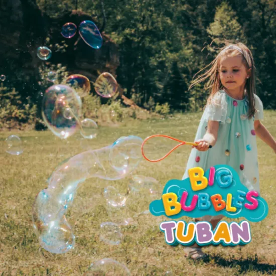 Sada na výrobu mydlových bublín. Obsahuje obruč Pro Multi Butterfly a tekutinu.