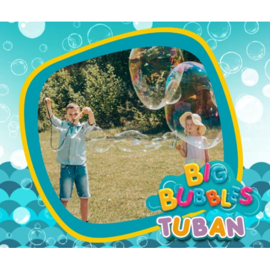 Paličky so šnúrkou na obrovské mydlové bubliny