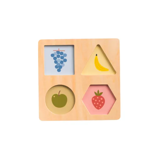 Dieťatko sa naučí farby, tvary a rozvíja jemnú motoriku.