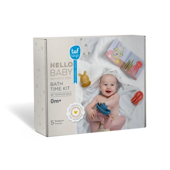 Sada hračiek do kúpeľa s osuškou – Taf Toys 13425TAF