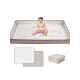 Hracia podložka penová s loptičkami Brown Beige – Taf Toys 13505TAF