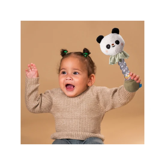 Hrkálka presýpacia palička Panda – Taf Toys 13545TAF