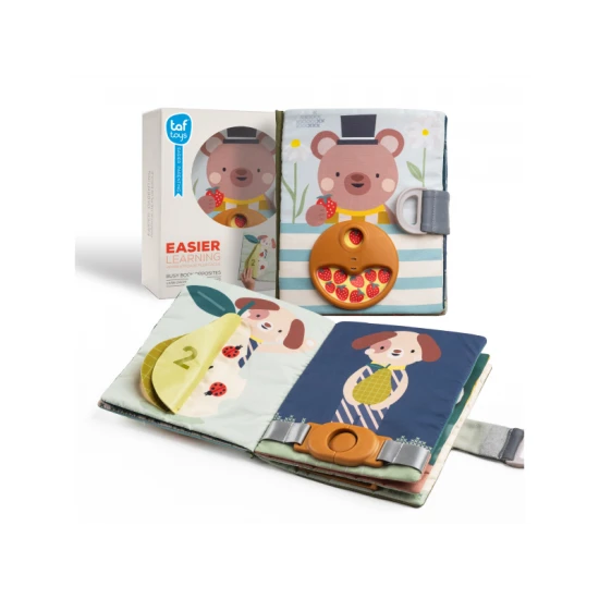 Taf Toys: Kreatívna knižka s aktivitami pre deti od 18 mesiacov