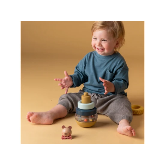 Interaktívna pyramída pre deti od 9 mesiacov