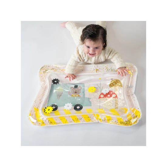 Hrací pult Medveď – zábavná vodná podložka pre hru na brušku