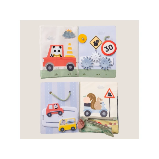 Knižka s aktivitami do auta Busy Book