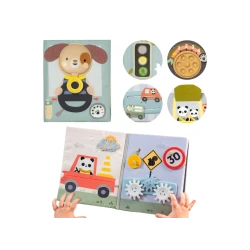 Knižka s aktivitami Tiny Traveler Busy Book
