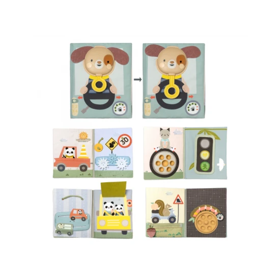 Knižka s aktivitami Tiny Traveler Busy Book