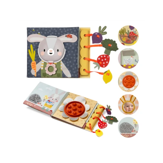 Knižka s aktivitami Garden My 1st Busy Book