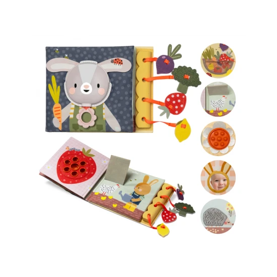 Knižka s aktivitami Garden My 1st Busy Book