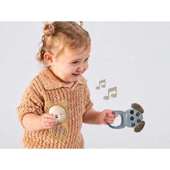 Hrkálky Sound Discovery Duo Bell & Clapper – Taf Toys 13965TAF