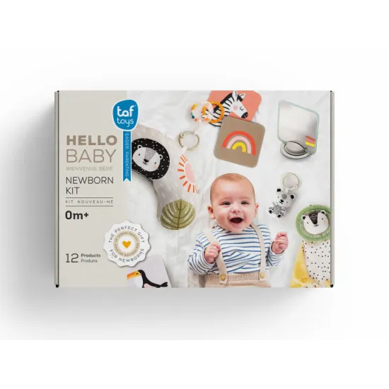 Úžasný darčekový box obsahuje špeciálne navrhnutú sadu hračiek pre novorodencov. Ideálny darček od narodenia!