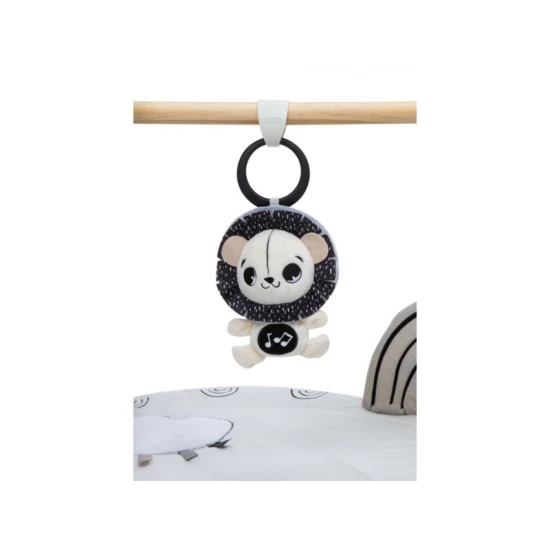Hracia deka s hrazdou Black White