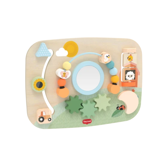 Pult s aktivitami drevený Farmers Funday