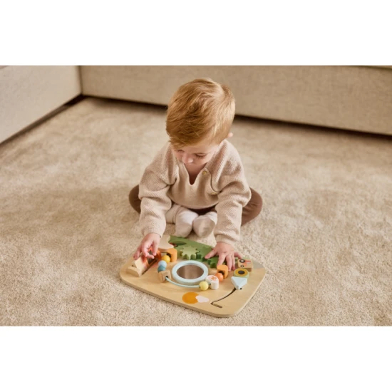 Pult s aktivitami drevený Farmers Funday