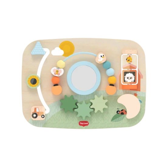 Pult s aktivitami drevený Farmers Funday