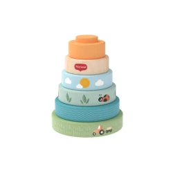 Nasadzovacie krúžky drevené Farmers Funday