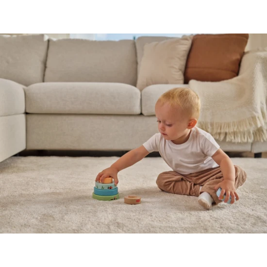 Nasadzovacie krúžky drevené Farmers Funday