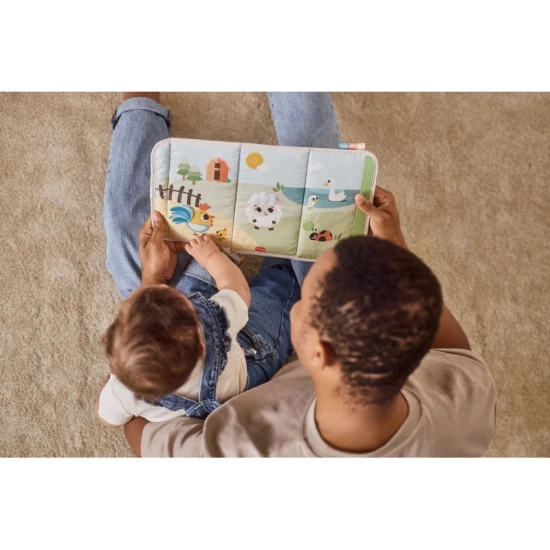 Knižka s aktivitami pre hru na brušku Farmers Funday