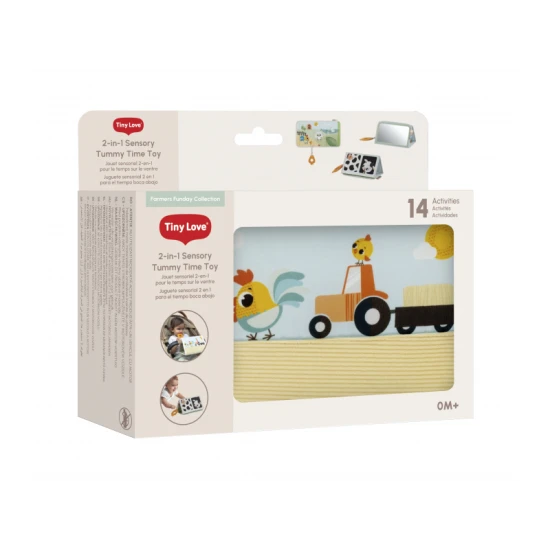 Knižka s aktivitami pre hru na brušku Farmers Funday