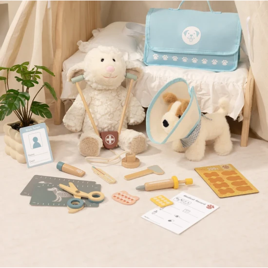 Detská veterinárna sada pre milovníkov zvieratiek