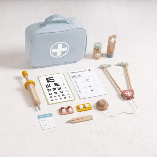 Drevená doktorská sada pre deti