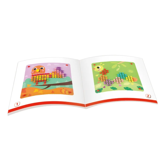 Detská spoločenské hra Malá mozaika pre rozvoj kreativity