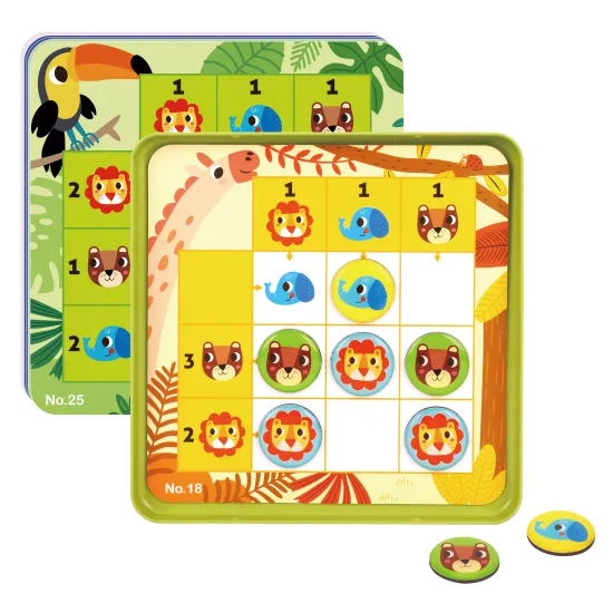 Magnetické sudoku Lesné zvieratá