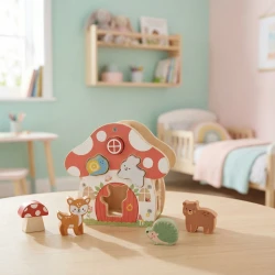 Vkladačka Tvary Domček