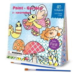 Maľovanie vodou Záhrada 24 maľovaniek